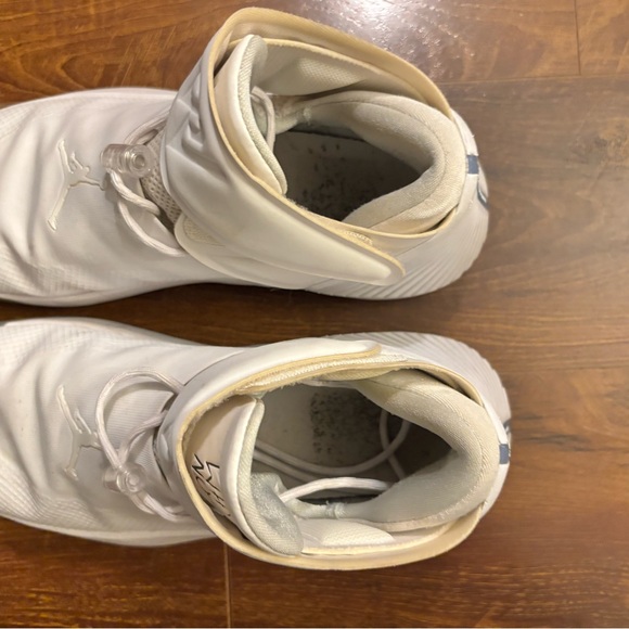 Air Jordan Why Not Zer0.1 Triple White Silver Basketball Shoes 9.5 main image 5